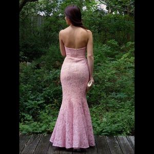 Lace mermaid gown